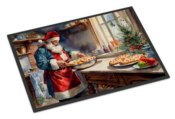 Cookies with Santa Claus Babbo Natale Doormat Online Sale