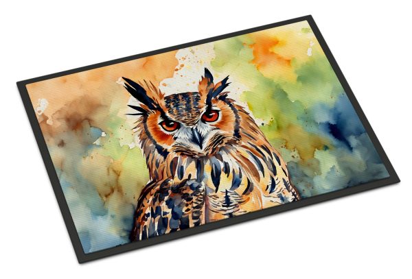 Eurasian Eagle Owl Doormat Hot on Sale