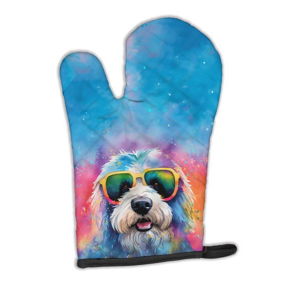 Old English Sheepdog Hippie Dawg Oven Mitt Online