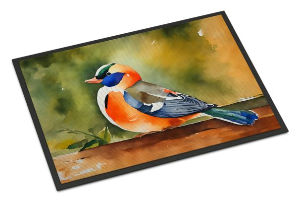 Mandarin Duck Doormat Fashion