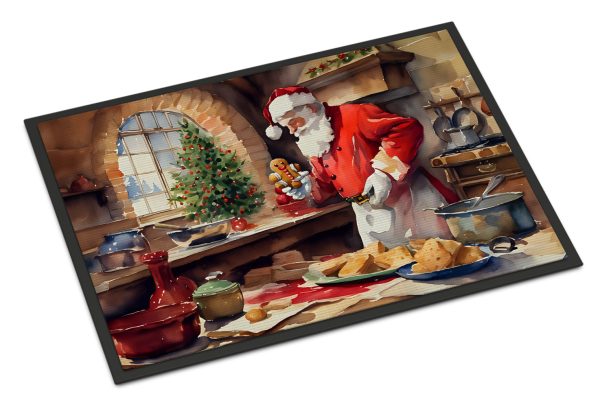 Cookies with Santa Claus Doormat Online now