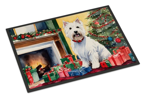 Westie Cozy Christmas Doormat Fashion