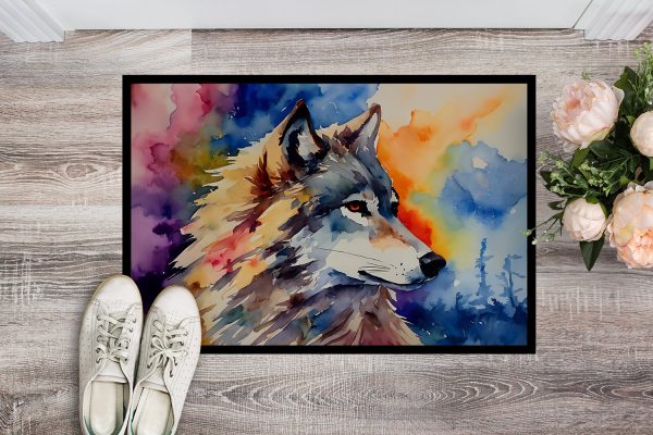 Wolves Wolf  Doormat For Cheap - Image 2