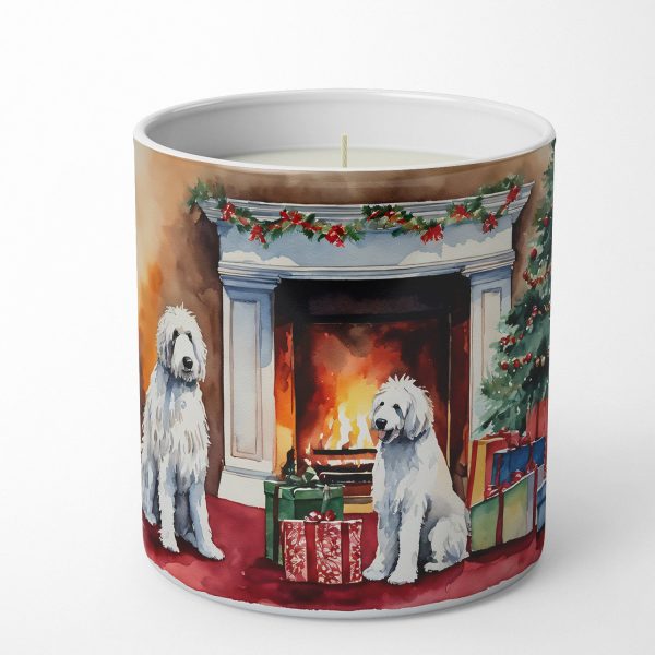 Komondor Cozy Christmas Decorative Soy Candle Discount