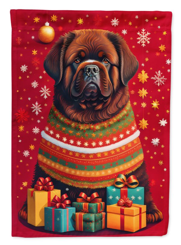 Newfoundland Holiday Christmas House Flag Online Hot Sale