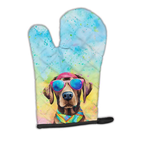 Chocolate Labrador Hippie Dawg Oven Mitt Online Sale