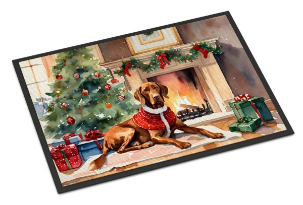 Vizsla Cozy Christmas Doormat Online