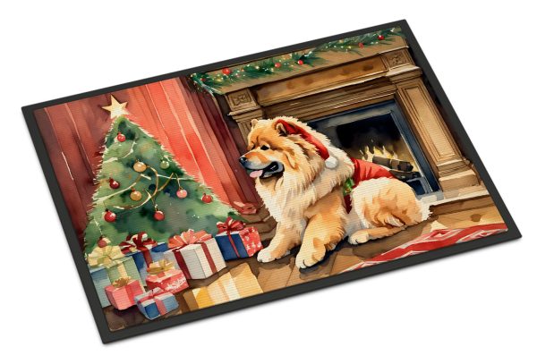 Chow Chow Cozy Christmas Doormat Fashion