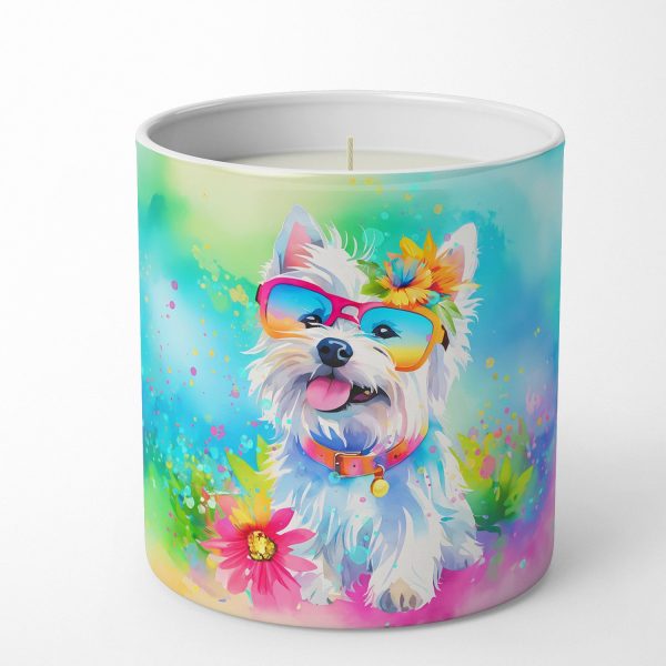 Westie Hippie Dawg Decorative Soy Candle Supply