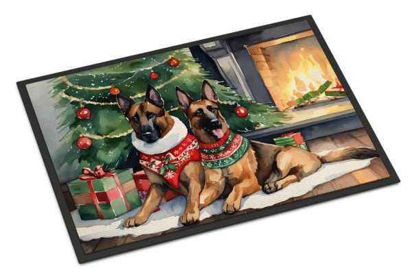 Belgian Malinois Cozy Christmas Doormat Fashion