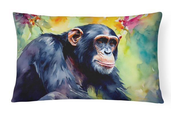 Chimpanzee Throw Pillow Cheap