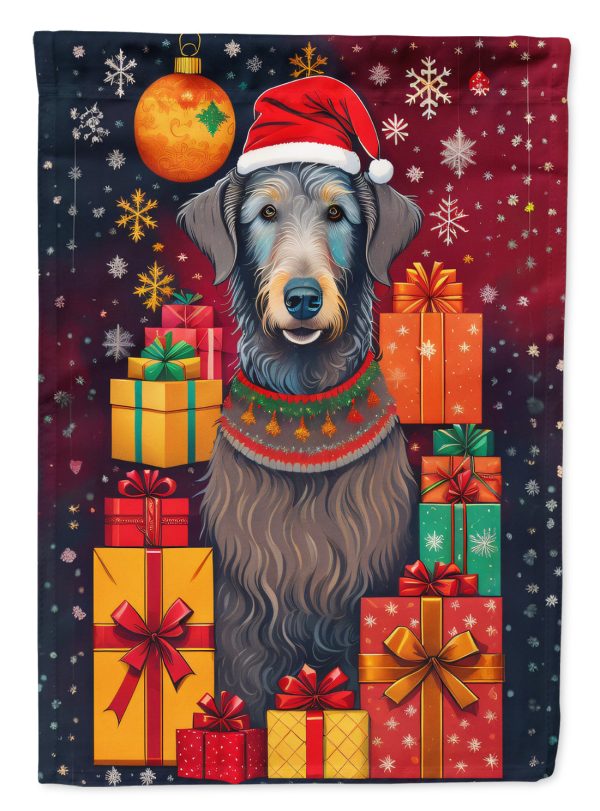 Scottish Deerhound Holiday Christmas Garden Flag – Outdoor Decorative Garden Flag Fashion