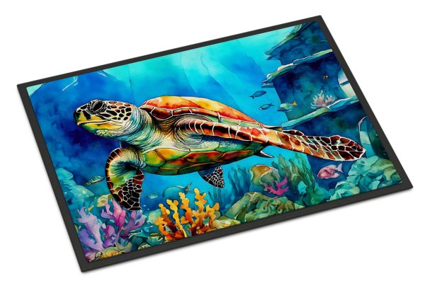 Loggerhead Sea Turtle Doormat Cheap