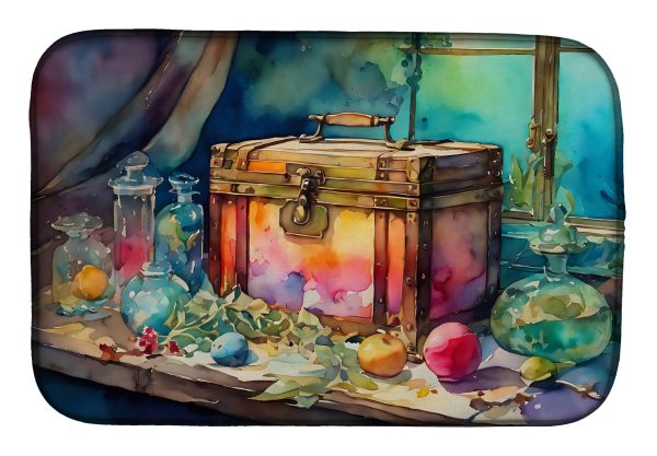 Treasure Chest Dish Drying Mat on Sale