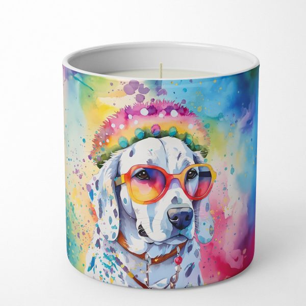 Dalmatian Hippie Dawg Decorative Soy Candle Online Sale