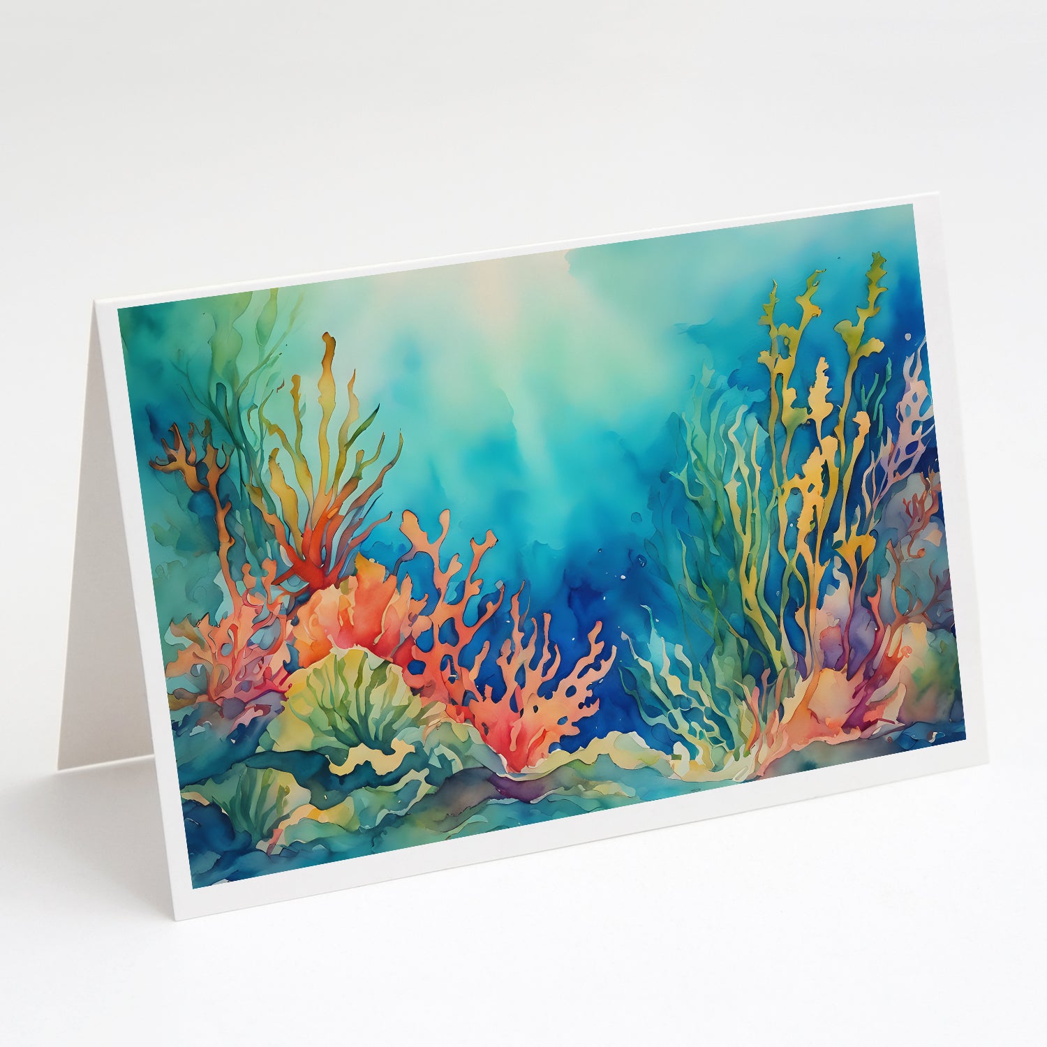 Seaweed Greeting Cards Pack of 8 Online