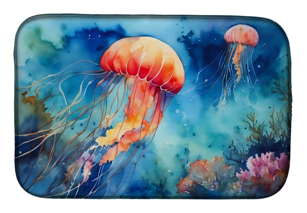 Jellyfish Dish Drying Mat Hot on Sale