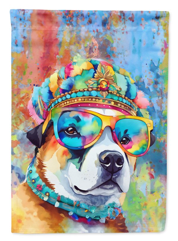 Akita Hippie Dawg House Flag Supply