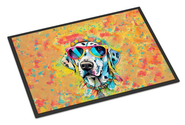 Dalmatian Hippie Dawg Doormat Hot on Sale
