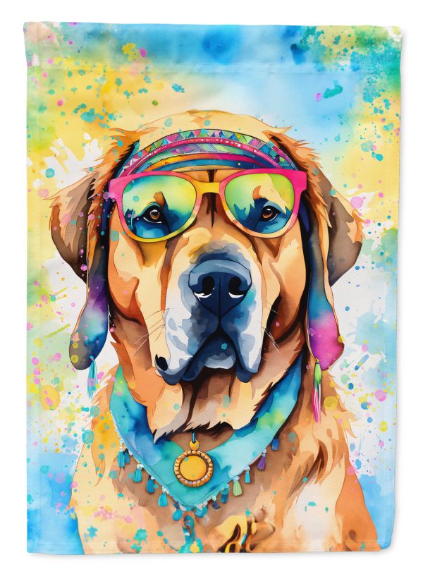 Mastiff Hippie Dawg House Flag Discount