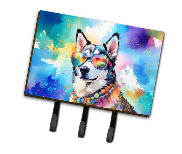 Siberian Husky Hippie Dawg Leash or Key Holder Online now
