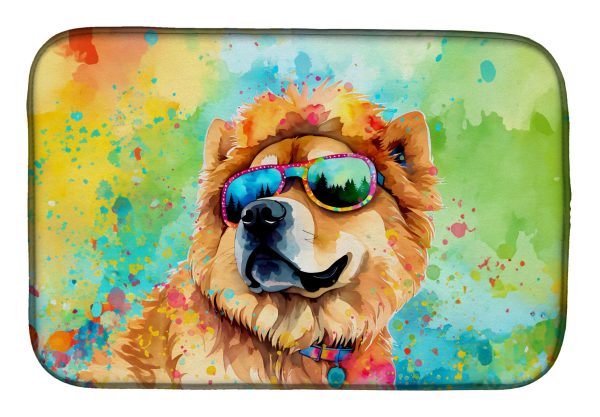 Chow Chow Hippie Dawg Dish Drying Mat Discount