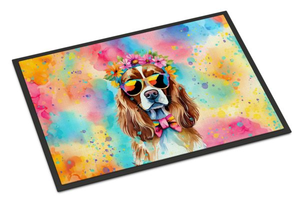 Cavalier Spaniel Hippie Dawg Doormat Hot on Sale