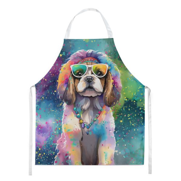 Shih Tzu Hippie Dawg Apron For Sale