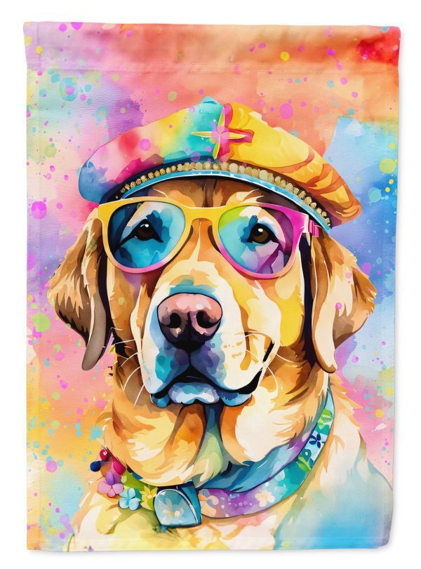 Yellow Labrador Hippie Dawg House Flag Fashion