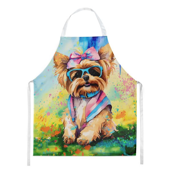 Yorkshire Terrier Hippie Dawg Apron on Sale