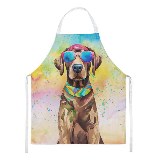 Chocolate Labrador Hippie Dawg Apron Cheap
