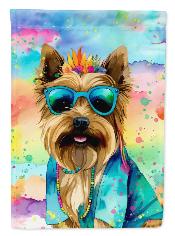 Cairn Terrier Hippie Dawg House Flag Online Hot Sale