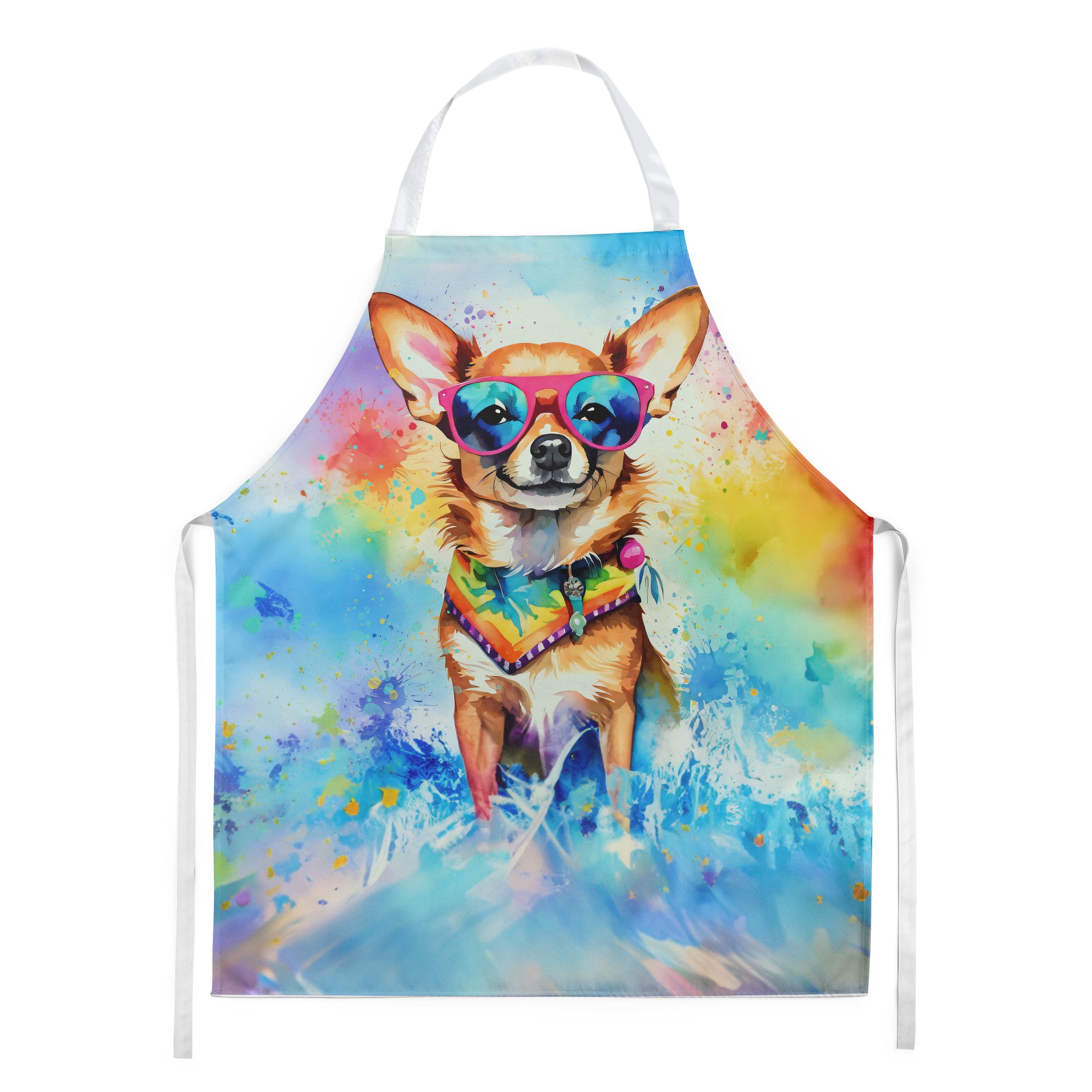 Chihuahua Hippie Dawg Apron Online