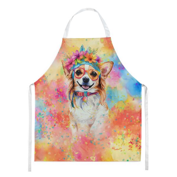 Chihuahua Hippie Dawg Apron Online