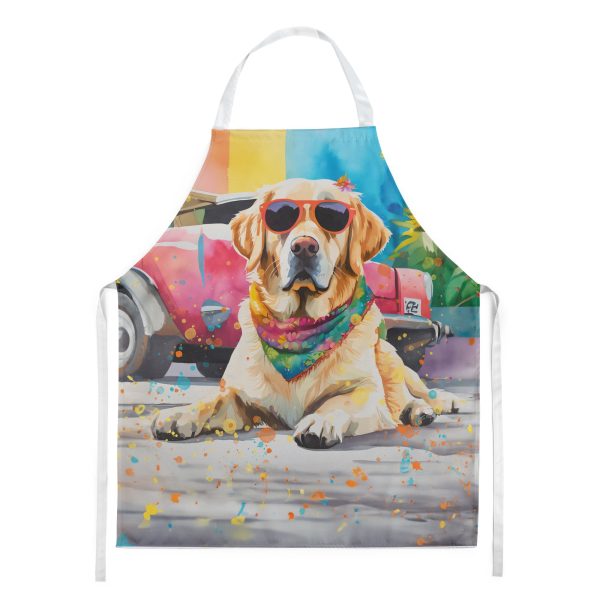 Yellow Labrador Hippie Dawg Apron Fashion