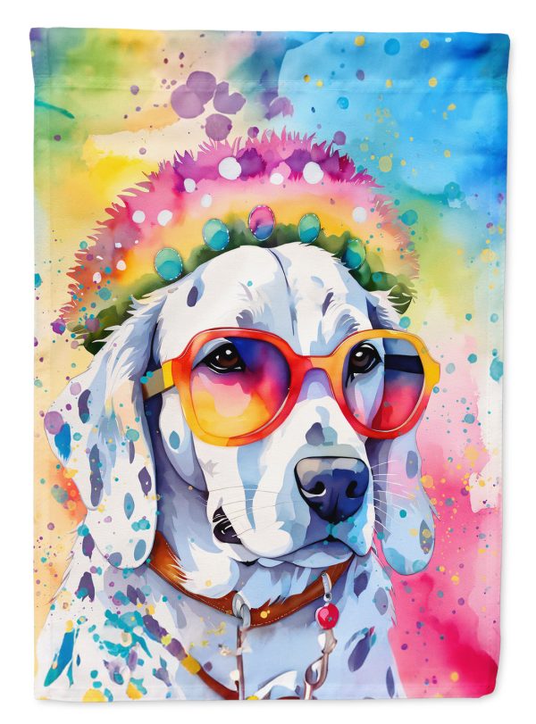 Dalmatian Hippie Dawg House Flag Online Sale