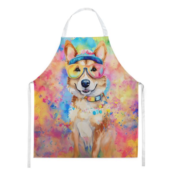 Corgi Hippie Dawg Apron Hot on Sale