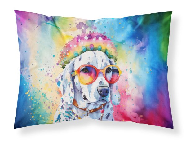 Dalmatian Hippie Dawg Standard Pillowcase For Discount