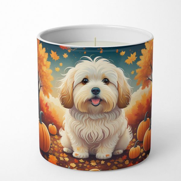 Coton De Tulear Fall Decorative Soy Candle Fashion