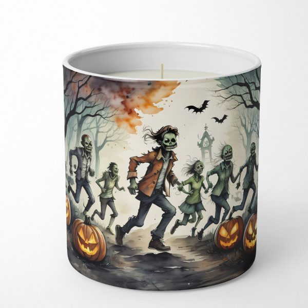 Zombies Spooky Halloween Decorative Soy Candle Sale