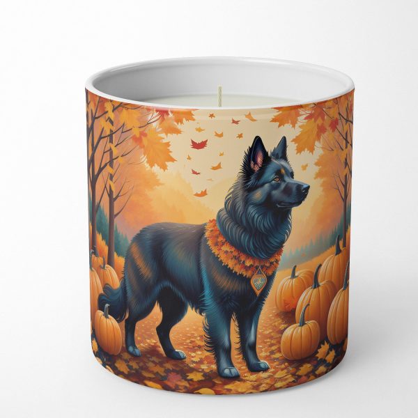 Belgian Sheepdog Fall Decorative Soy Candle Hot on Sale