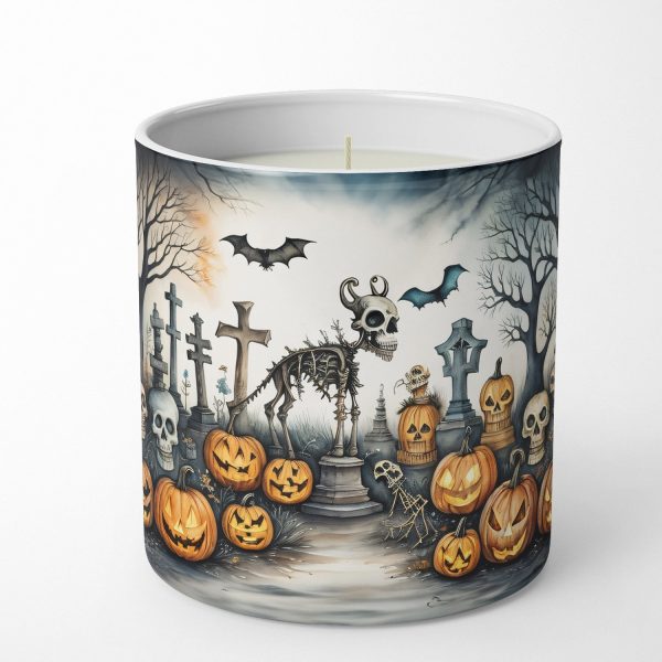 Pet Cemetery Spooky Halloween Decorative Soy Candle For Sale