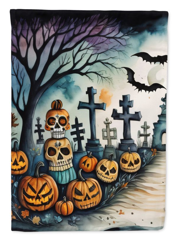 Day of the Dead Spooky Halloween Garden Flag – Outdoor Decorative Garden Flag Online