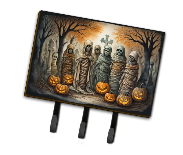 Mummies Spooky Halloween Leash or Key Holder on Sale
