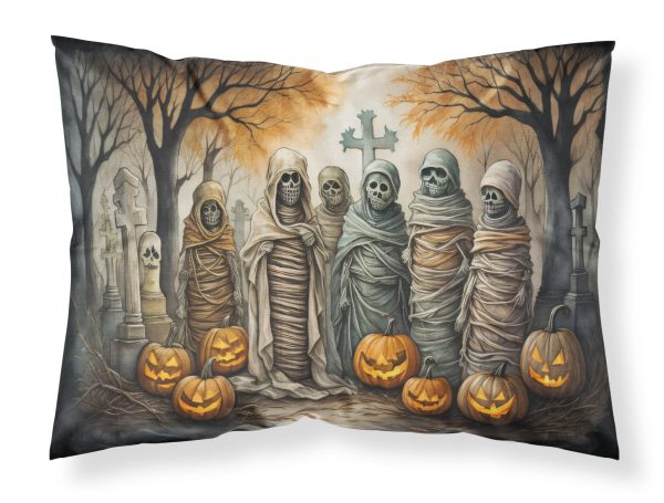 Mummies Spooky Halloween Fabric Standard Pillowcase For Discount