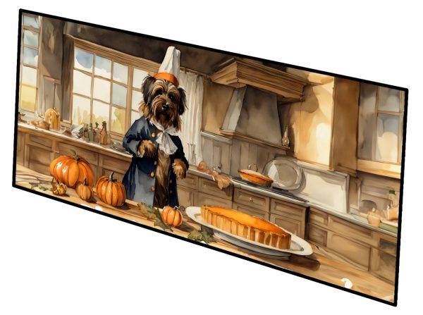 Briard Fall Kitchen Pumpkins Runner Mat 28x58 Discount