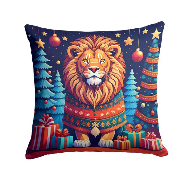Lion Christmas Fabric Decorative Pillow Sale