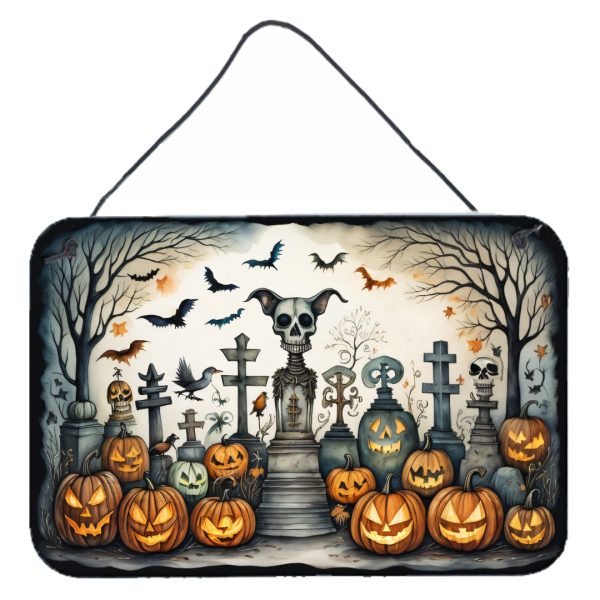 Pet Cemetery Spooky Halloween Wall or Door Hanging Prints Sale