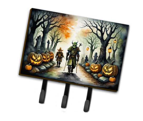Orcs Spooky Halloween Leash or Key Holder Online now