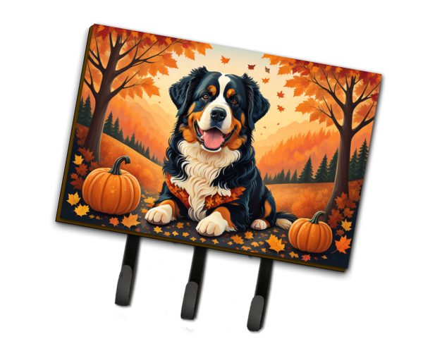 Bernese Mountain Dog Fall Leash or Key Holder Hot on Sale